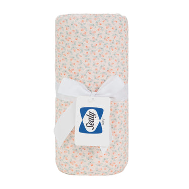 Sealy Baby Printed Knit Blanket in Blossom design, perfect for keeping your baby cozy and stylish.