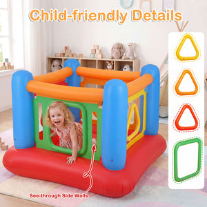 Blow Up Jumping House for Kids with Transparent Side Walls