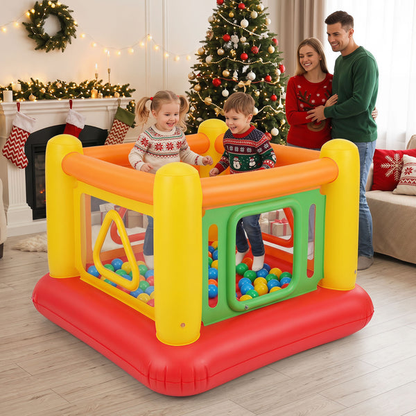 Blow Up Jumping House for Kids with Transparent Side Walls