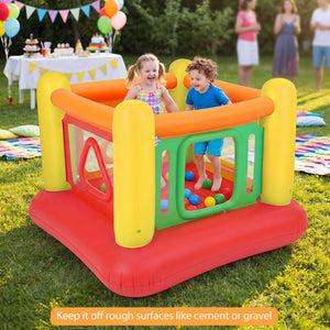 Blow Up Jumping House for Kids with Transparent Side Walls