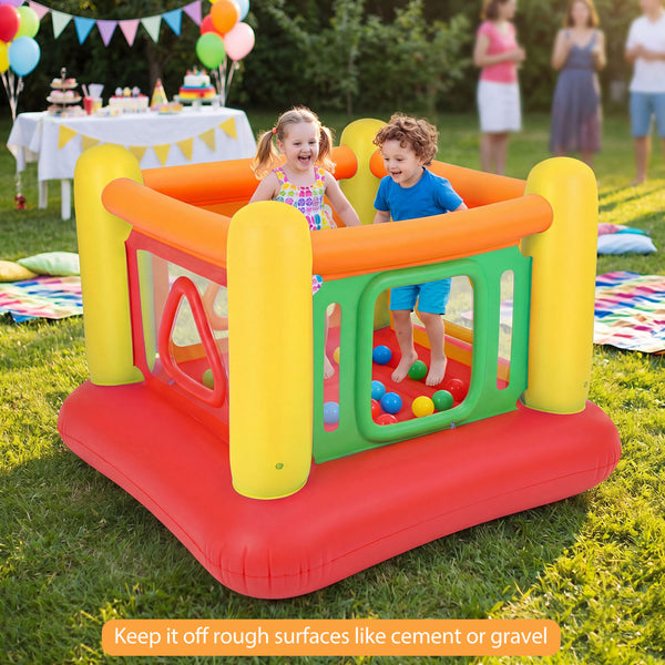 Blow Up Jumping House for Kids with Transparent Side Walls