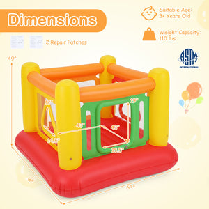 Blow Up Jumping House for Kids with Transparent Side Walls