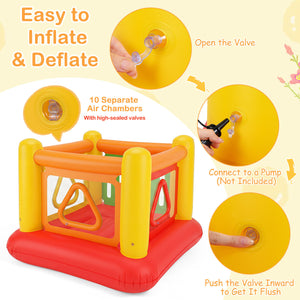Blow Up Jumping House for Kids with Transparent Side Walls