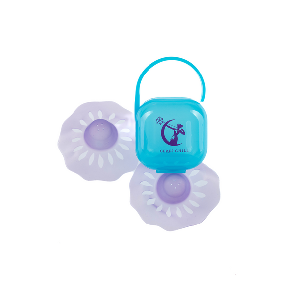 Shield Maiden Nipple Shields at angle 6, providing comfort and protection for breastfeeding mothers.