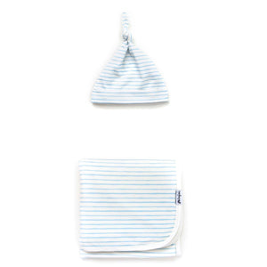 Sky Blue Stripe Organic Mini Bundle