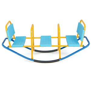Outdoor Kids Seesaw Swivel Teeter for 3 to 8 Years Old