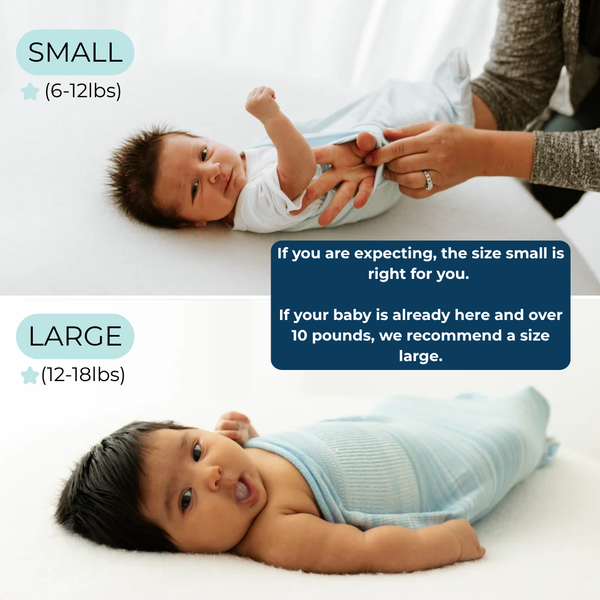 Swaddelini Blue Swaddle Sleep Sack 3D Knit Seamless