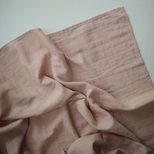 Mushie Organic Cotton Muslin Swaddle Blanket extra soft