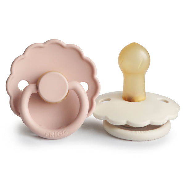 FRIGG Daisy Natural Rubber Pacifier 2-Pack