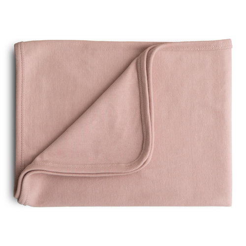 Soft ribbed baby blanket in soothing colors, perfect for keeping your little one cozy and warm.