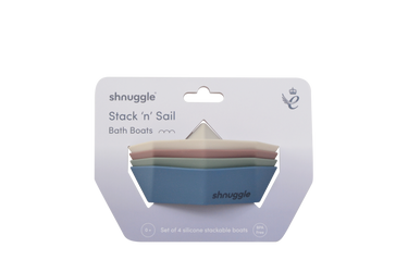 Shnuggle Stack and Sail Bath Boat Toys - MOOGCO Baby