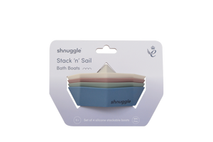 Shnuggle Stack and Sail Bath Boat Toys