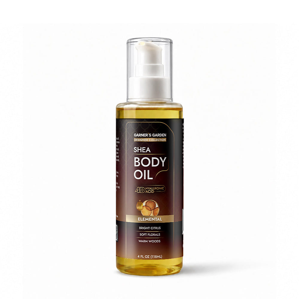Garner's Garden 4D Hyaluronic Acid Body Oil 4 oz 8 oz