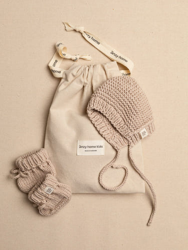 Bonnet & Booties Set Boho