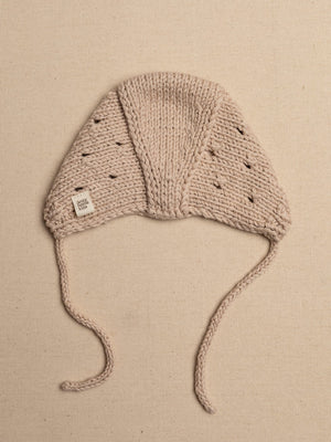 Bonnet & Booties Set Pointelle