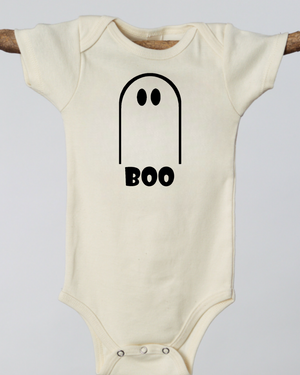 Halloween Short Sleeve Romper 2-Piece Gift Set, Love and Boo