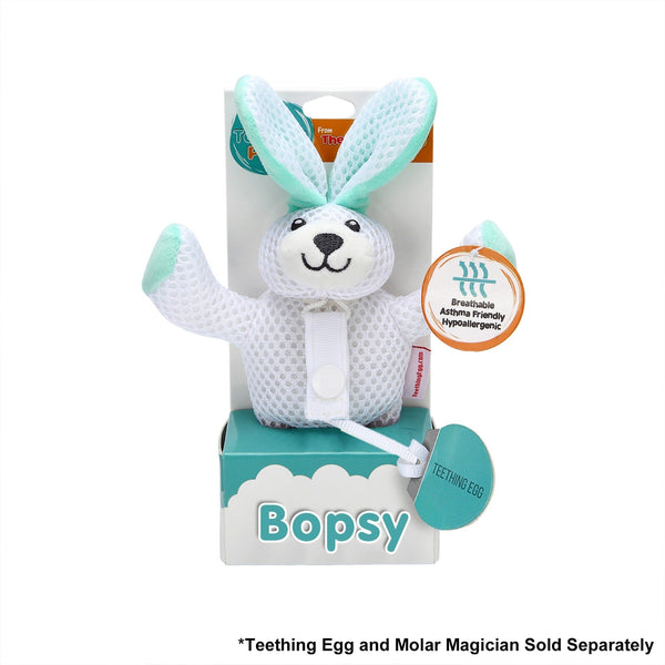 Bopsy Mint Bunny Teething Pal Attachment for Egg and Molar Magician