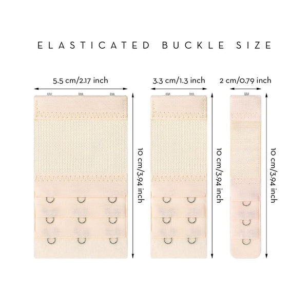 3 Piece Set Bra Strap Extenders