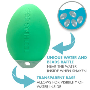 The Aqua Teething Egg  - With Water Inside