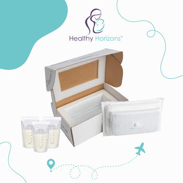 Milk Cooling & Shipping Box with Prepaid Return Mailing Label