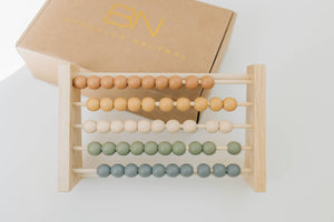 Neutral Wooden Abacus