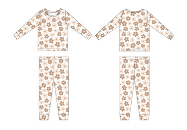 Sad Beige Daisy (new) - Set