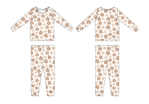 Sad Beige Daisy (new) - Set