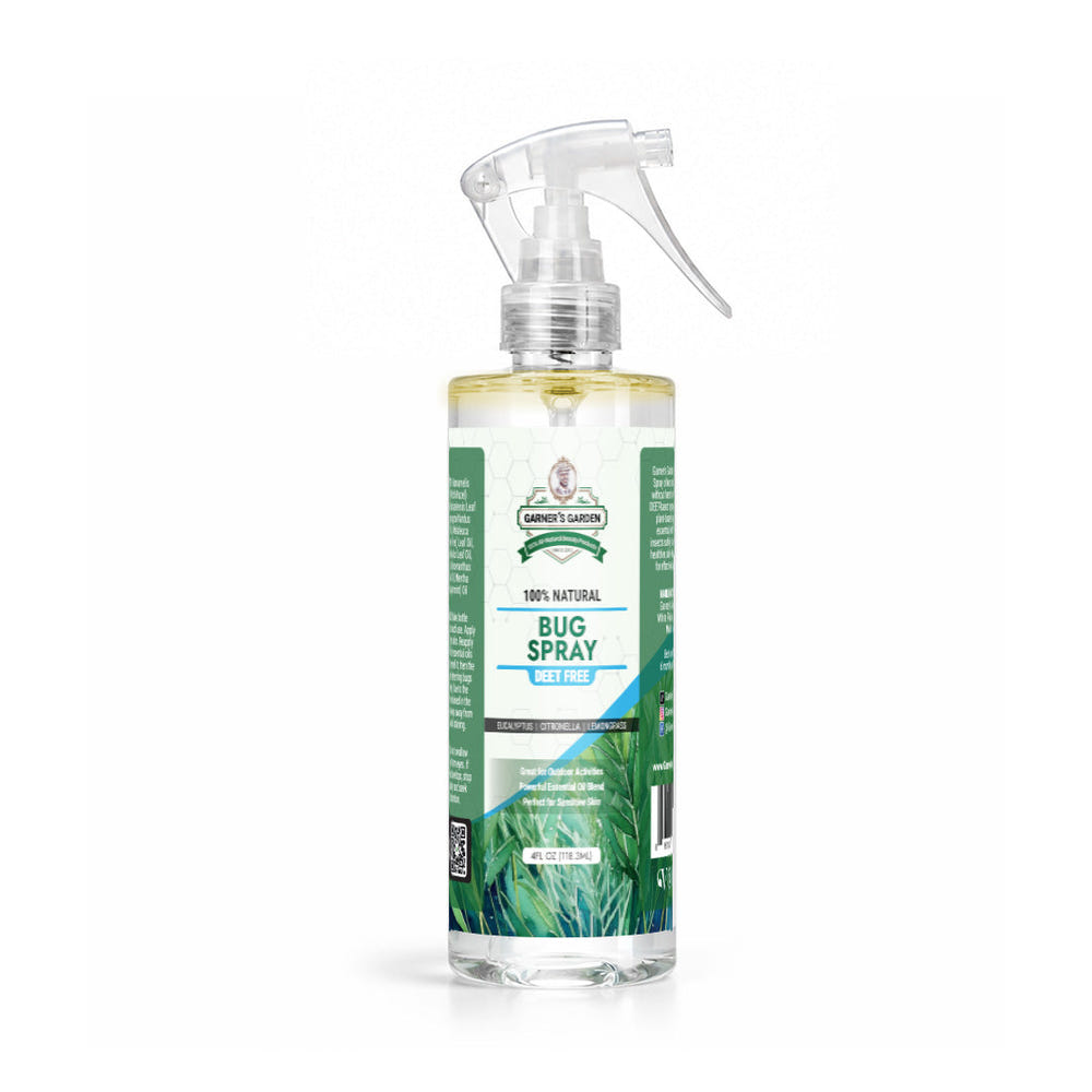 Garner's Garden DEET Free Bug Spray All-Natural Essential Oil