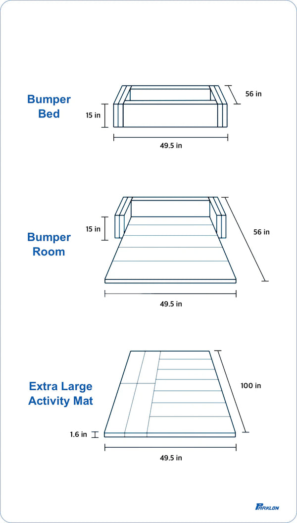 [New] Baby Bumper Room - 3 In 1 Multifunction Baby Bumper