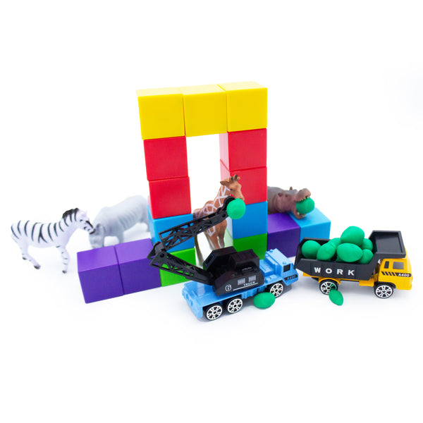 BapronBaby 18pc Magnetic Blocks (ages 3+)