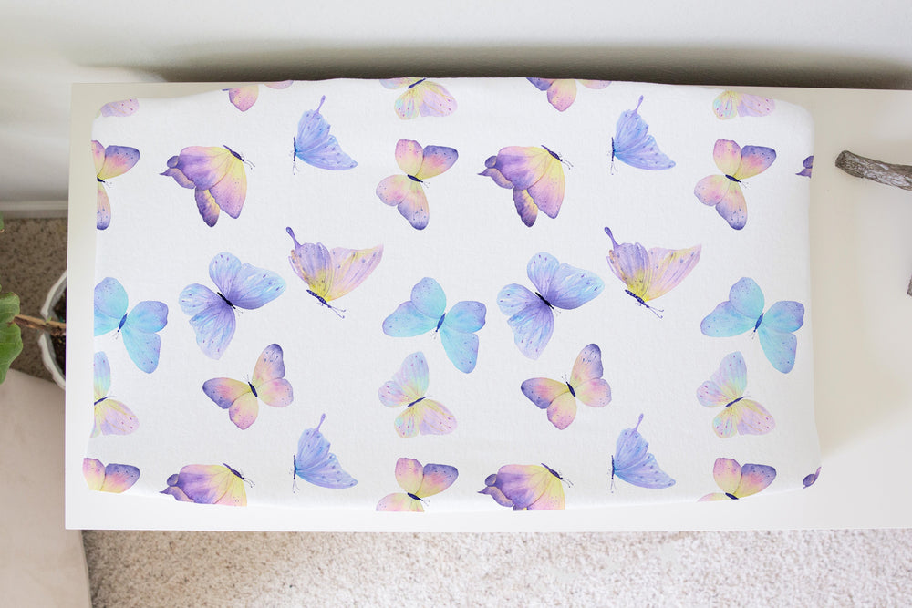 Changing Pad Cover - Butterfly