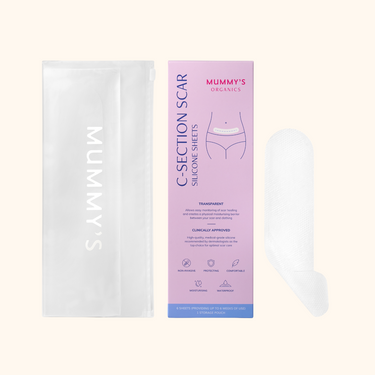Reusable silicone scar patches for C-section recovery, designed for comfort and skin healing.