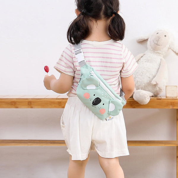 SUNVENO Children's Good Friend Fanny Pack 5 x 9 in Adjustable Waist
