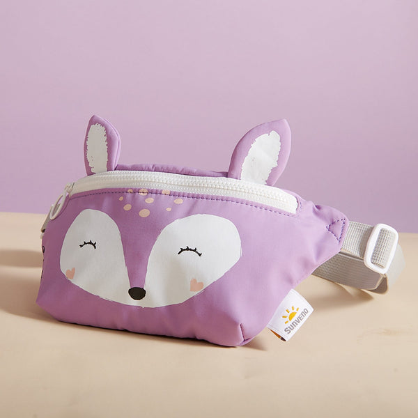 SUNVENO Children's Good Friend Fanny Pack 5 x 9 in Adjustable Waist