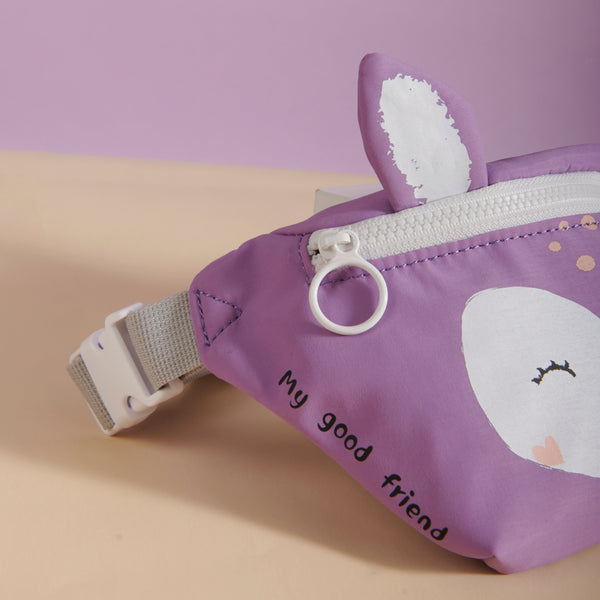 SUNVENO Children's Good Friend Fanny Pack 5 x 9 in Adjustable Waist