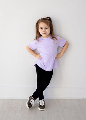 Bamboo Tee - Pastel Lilac