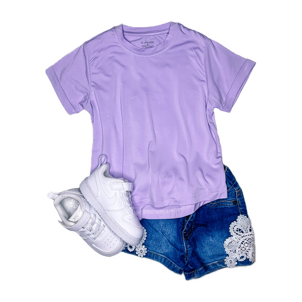 Bamboo Tee - Pastel Lilac