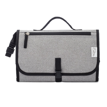 Portable Large Changing Pad in Solid Grey