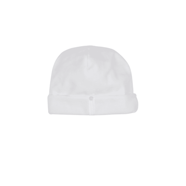 CHARLES | Baby Boys White Velour Hat - MOOGCO Baby