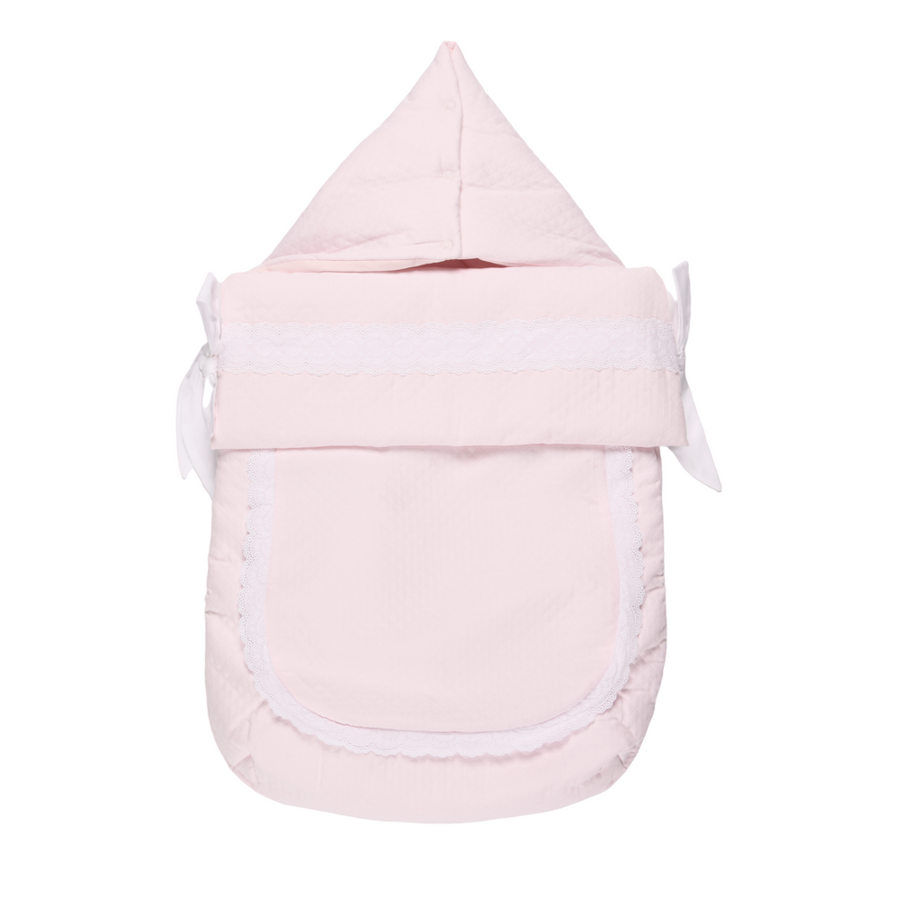 CHELY | Baby Girls Pink Cotton Baby Nest (80cm)