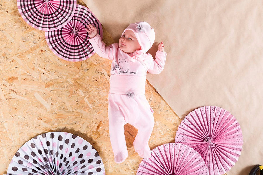 Girls Gentle Wind Footed Pants - Soft, stylish, and comfortable baby pants for everyday wear.