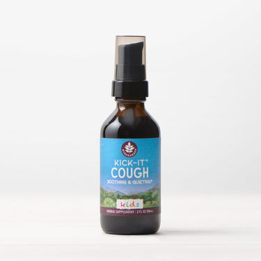 Kick-It Cough Soothing & Quieting for Kids - Gentle vitamins and supplements for cough relief in children.