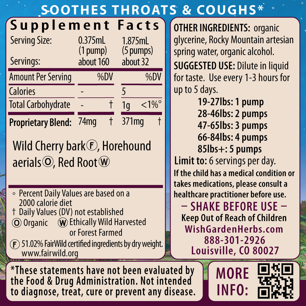 Kick-It Cough Soothing & Quieting for Kids - Gentle vitamins and supplements for cough relief in children.