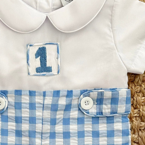 COLLARED FIRST BIRTHDAY JON JON