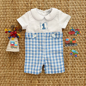 COLLARED FIRST BIRTHDAY JON JON