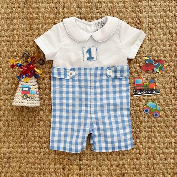 COLLARED FIRST BIRTHDAY JON JON