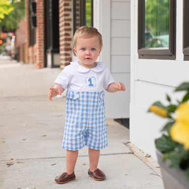 COLLARED FIRST BIRTHDAY JON JON