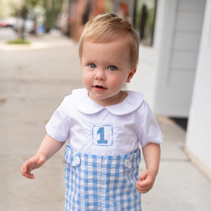 COLLARED FIRST BIRTHDAY JON JON