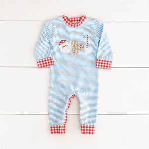 Boys Cookies For Santa Romper