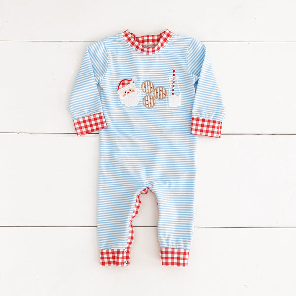 Boys Cookies For Santa Romper